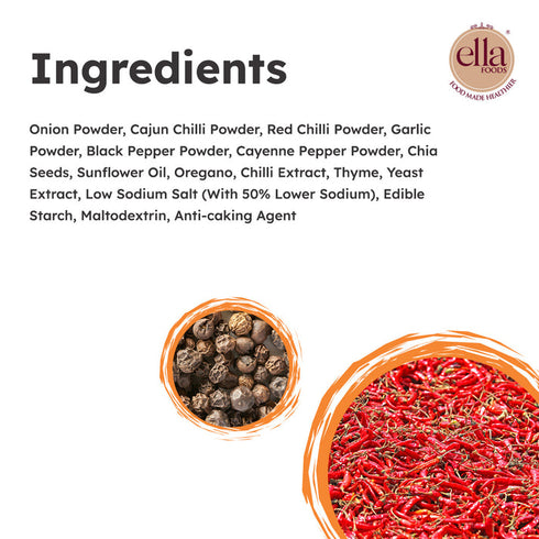 Ella Foods Cajun BBQ Seasoning