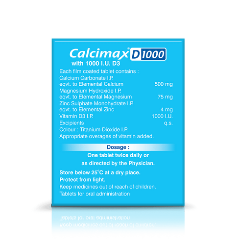 Vitabiotics Calcimax D 1000 Tablets