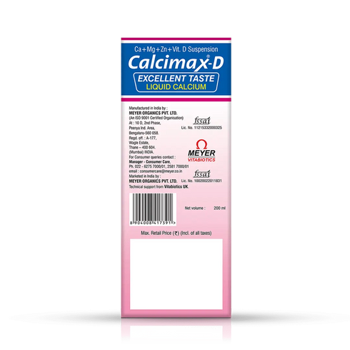 Vitabiotics Calcimax-D Liquid Calcium