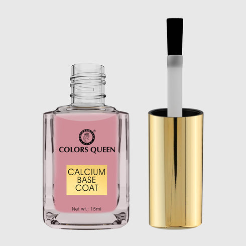 Colors Queen Calcium Base Coat – Strong Nails | 15ml