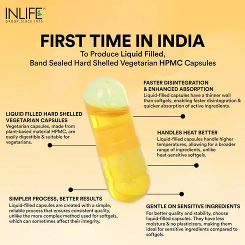 Inlife Turmeric Oil Ginger Oil Garlic Oil Capsules