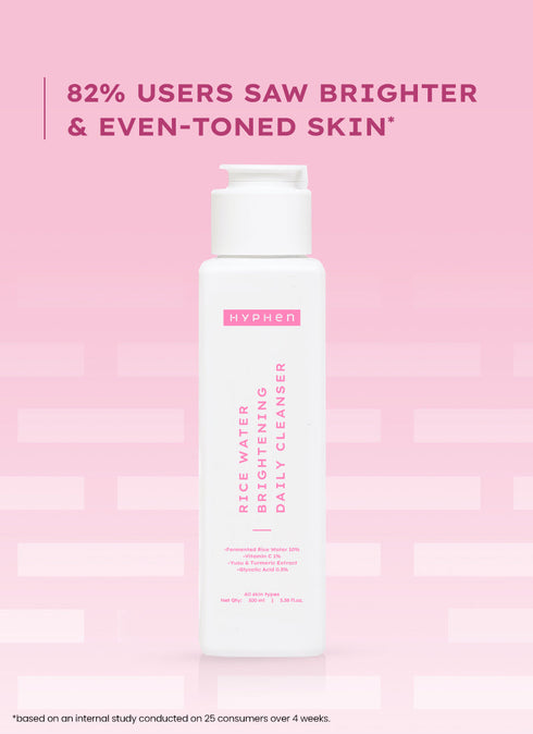 Hyphen Rice Water Brightening Daily Cleanser