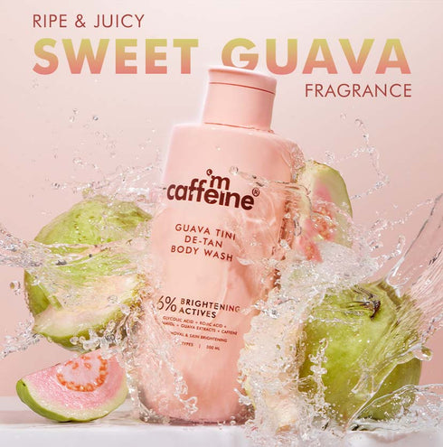 MCaffeine Guava Tini De-Tan Body Wash