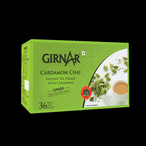 Girnar Vegan Te Instantaneo Cardamomo