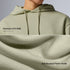 XYXX Pulse French Terry Cotton Blend Oversized Hoodies Cascade Grey