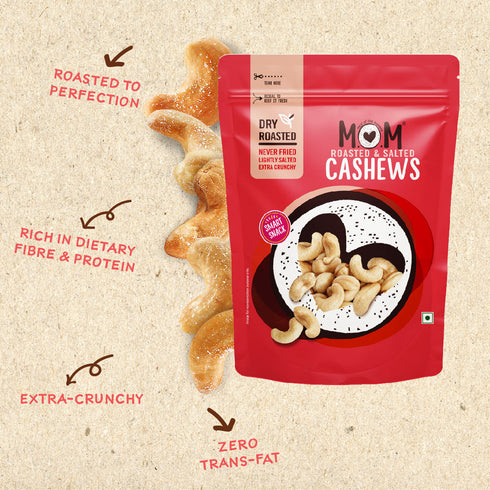 Mom's Roasted & Salted Cashews