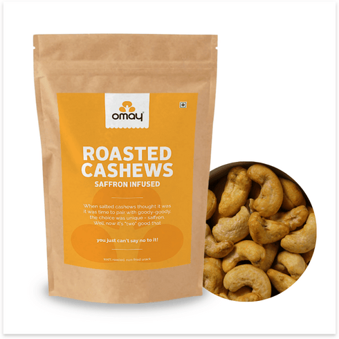 Omay Foods Roasted Cashews - Classic Salted