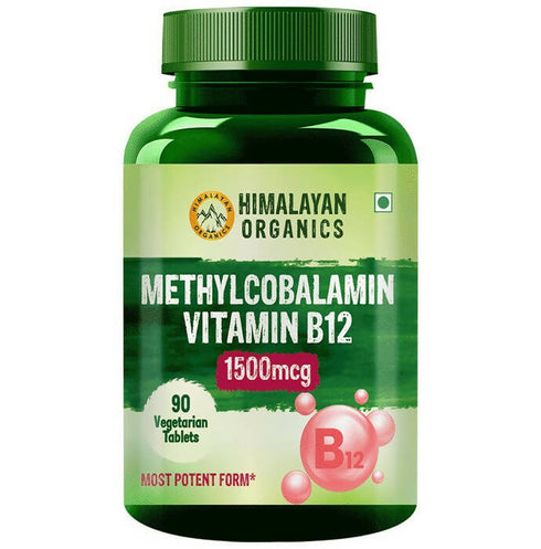 Himalayan Organics Methyl Cobalamin Vitamin B12 Tablets