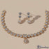 Celestial Halo Drop Necklace Set