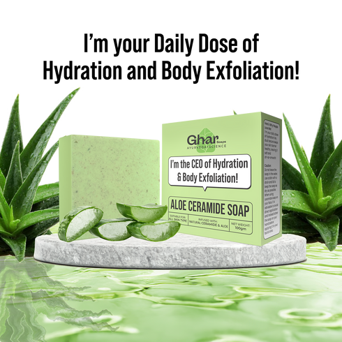 Ghar Soap Aloe Ceramide Soap