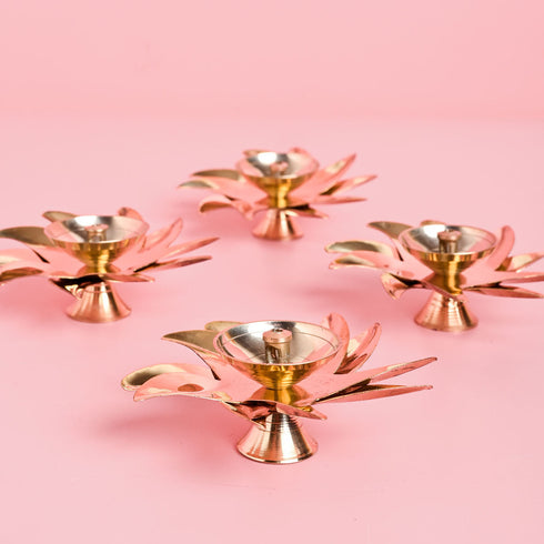 Samskara Home Chakri Diyas (Set of 4)