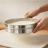 Vinod Stainless Steel Atta Chalni Flour Sieve Channi No 9 with Authentic Steel Rust Free Easy to Clean and Dishwasher Safe