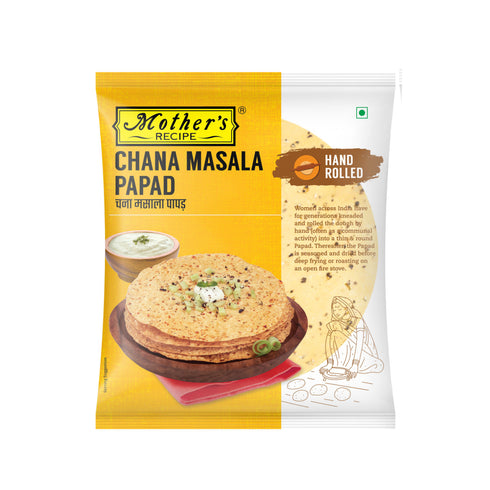 Mothers Recipe Chana Masala Papad