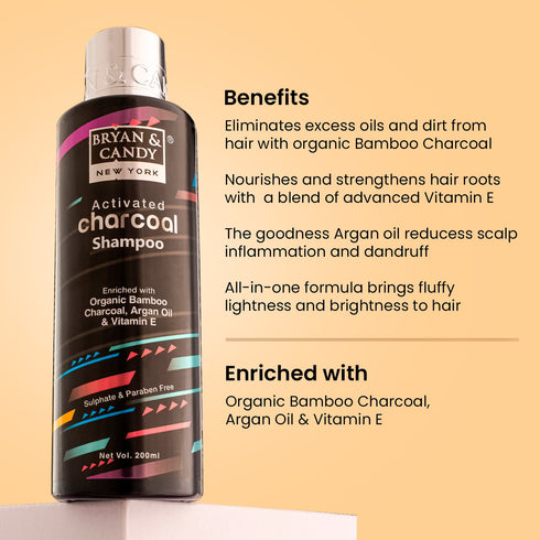 Bryan & Candy Activated Charcoal Shampoo