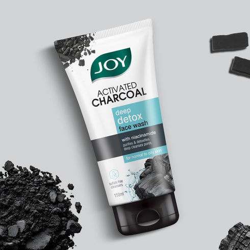 Joy Activated Charcoal Skin Purifying + Deep Detox Face Wash