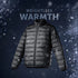 XYXX Ultra-Light Puffer Jacket - Charcoal Black