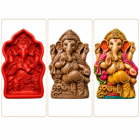 Ganesh Mold For Making Idols B6