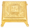 Brass Chowki For Idols 0.24kg