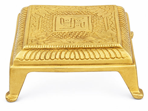 Brass Chowki For Idols 0.24kg