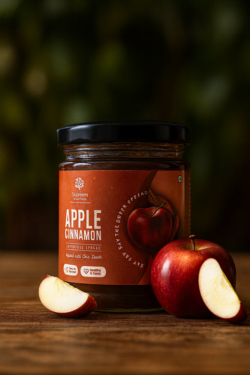 Supreem Super Foods Litchi Amla Squash+ Apple Cinnamon Spread 200 gms