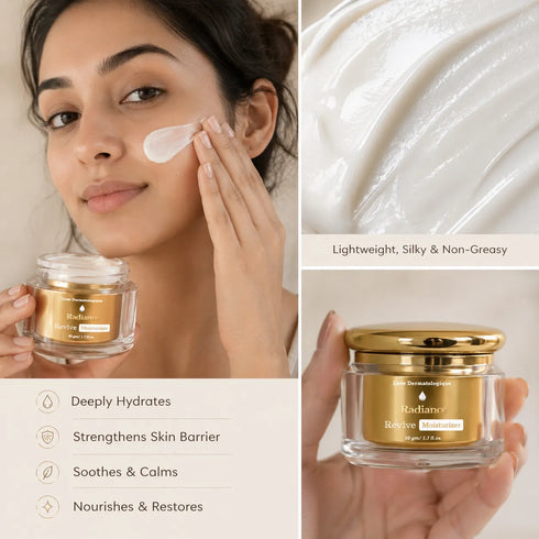 GlowBareSkin Radiance Revive Moisturizer Niacinamide & Oatmeal Cr me clat