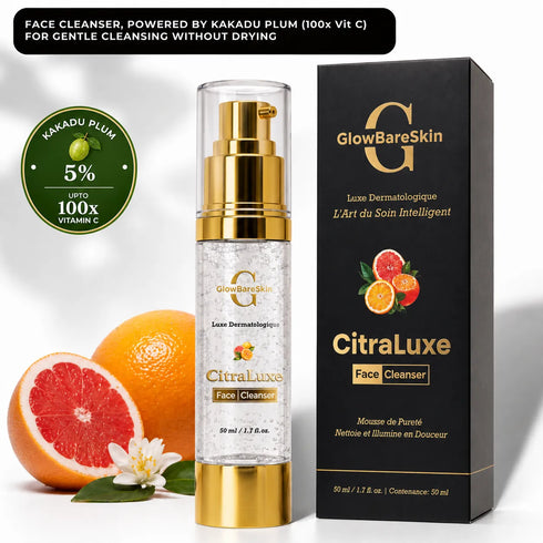 GlowBareSkin Citra Luxe Face Cleanser Kakadu Plum Mousse de Puret