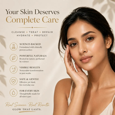 GlowBareSkin clat Full Set LumiSkin Day & Night lixirs Moisturizer UV Shield Cleanser 5 Step Routine