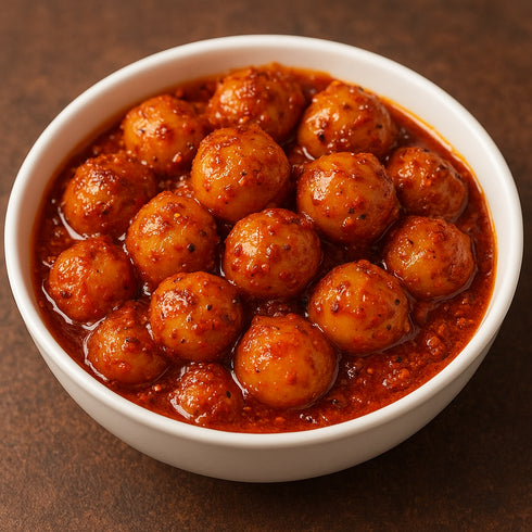 Mithos Amla Pickle with garlic