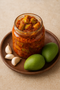 Mithos Andhra Avakaya Pickle (Mango) with garlic
