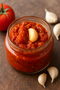 Mithos Andhra Tomato Pickle with garlic
