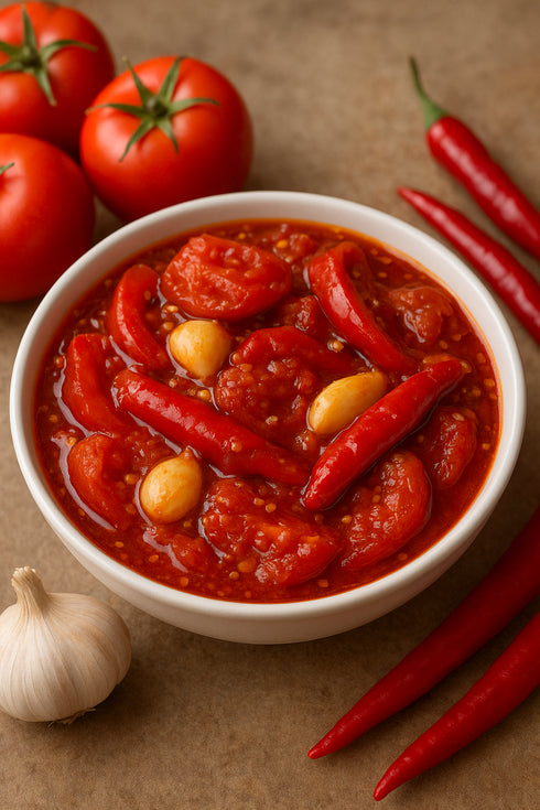 Mithos Red Chilli Tomato with garlic