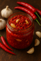 Mithos Red Chilli Pickle with garlic