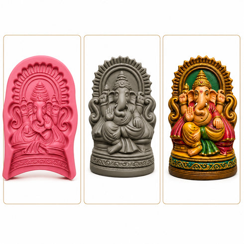 Ganesh Mold For Making Idols B28