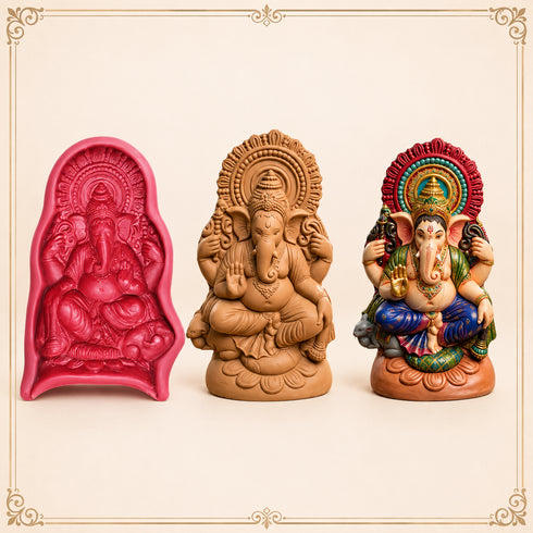 Ganesh Mold For Making Idols B5