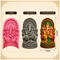 Ganesh Idol Mold For Making Idol 8. 5 Inches