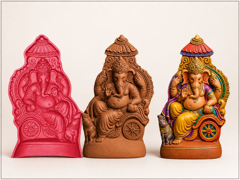 Ganesh Mold For Making Idols B40