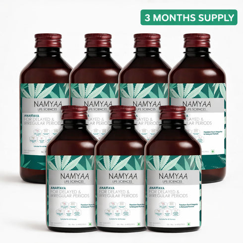 Namyaa Skincare Anartava Delayed and Irregular Periods Syrup
