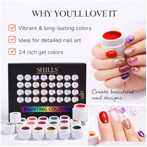 Shills Professional Painting Gel Set