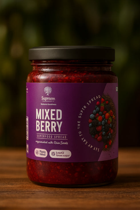 Supreem Super Foods Mixed Berry With Chia Seeds