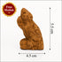 Eco friendly Gomaya Ganesha Idol With Free Moshak