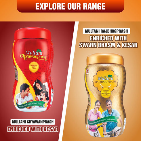 Multani Pharmaceuticals Limited Multani Chyawanbhog Sugar Free Chyawanprash Ayurvedic Immunity Booster Remedy To Build Protection