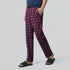 XYXX Checkmate Combed Cotton Pyjamas Autumn Maroon