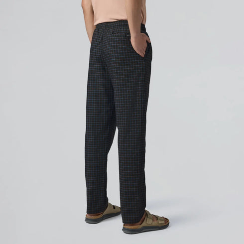 XYXX Checkmate Combed Cotton Pyjamas Charcoal Black