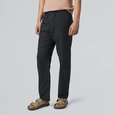 XYXX Checkmate Combed Cotton Pyjamas Charcoal Black