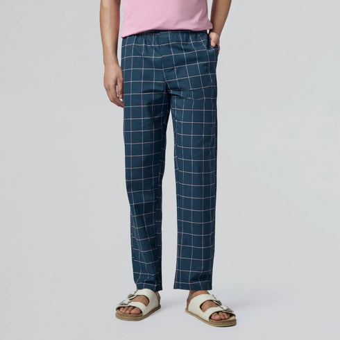 XYXX Checkmate Combed Cotton Pyjamas Pink Pop