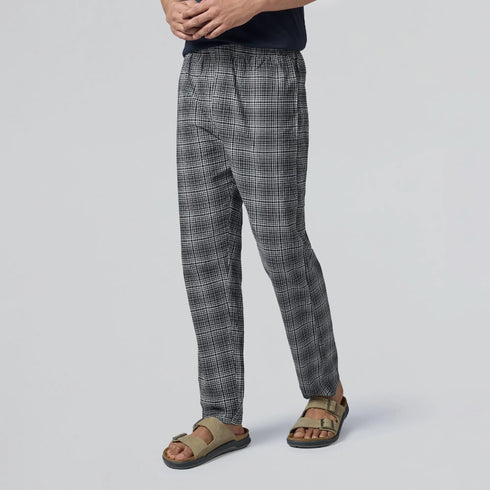XYXX Checkmate Combed Cotton Pyjamas Smoke Grey