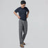 XYXX Checkmate Combed Cotton Pyjamas Smoke Grey