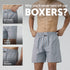 XYXX Checkmate Combed Cotton Boxer Shorts Sandy Grey