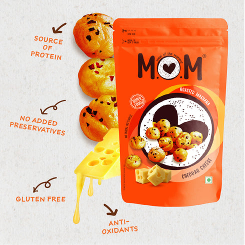 Mom's Cheddar Cheese Makhana