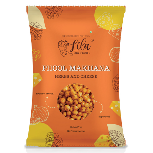Lila Dry Fruits Cheese And Herbs Makhana
